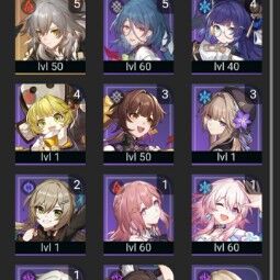 NA | HSR Fresh Account 🌸 + AR 51 + Clara c1 ✨ + Yanqing ✨ + Silver Wolf ✨ + 16 Chars + 2 legend cones 🌸 + Instant delivery 🌸 0